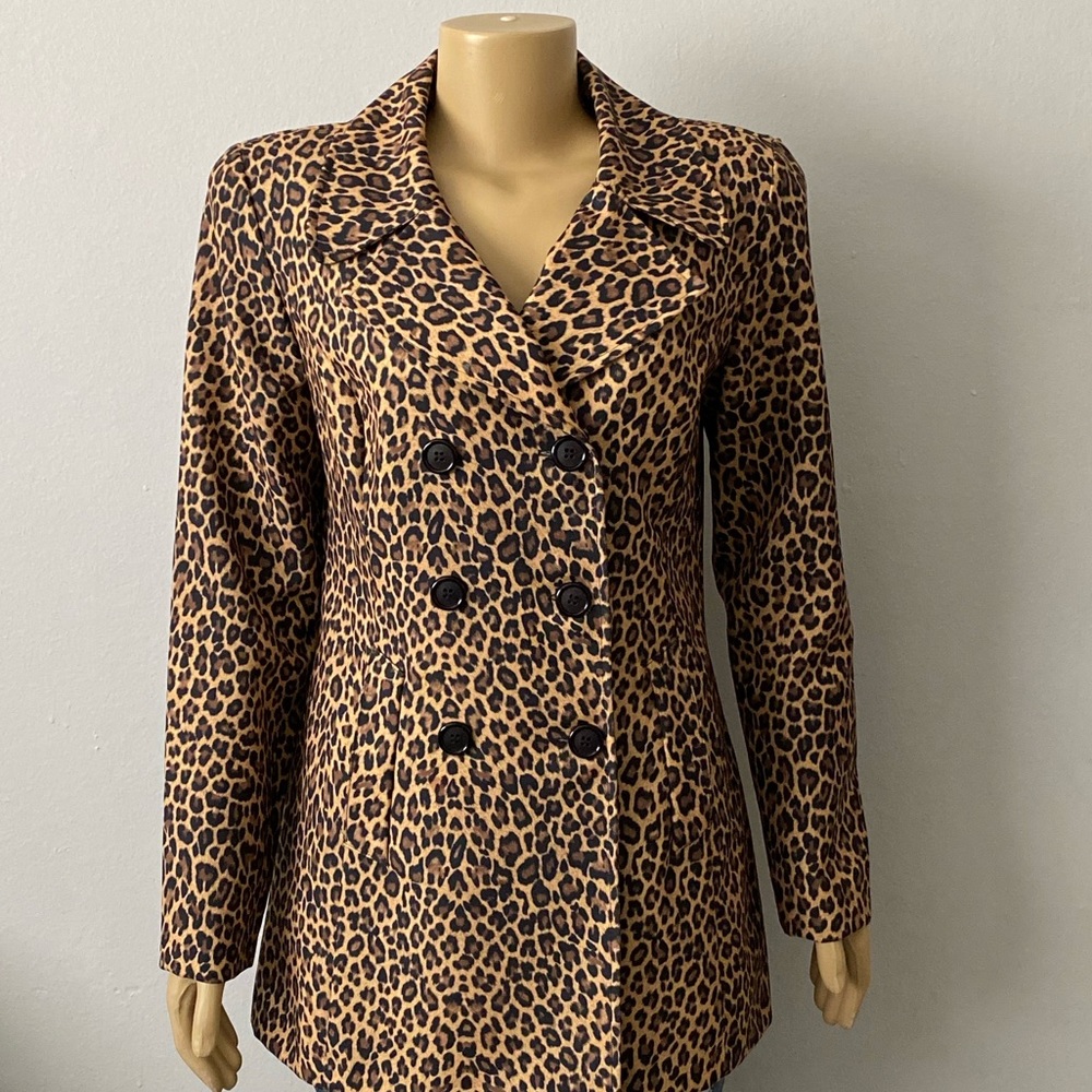 XOXO in America and Abroad blazer/trench coat